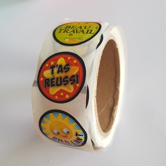 200 autocollants français professeurs parents - Picture 2 of 6